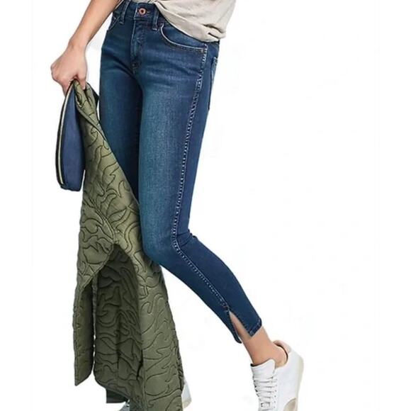 Pilcro & the Letterpress Anthropologie Mid-Rise Skinny Jeans size 29 - Picture 2 of 7